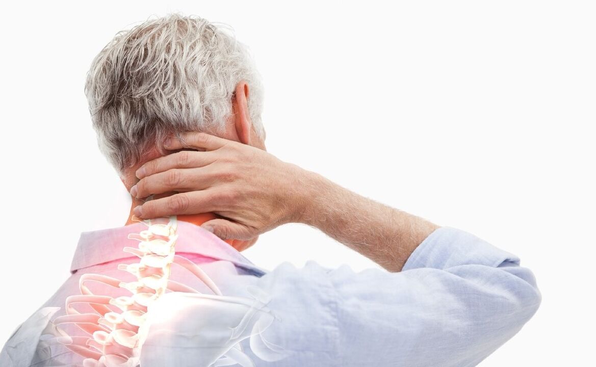 bolečine v vratu pri moških z osteohondrozo